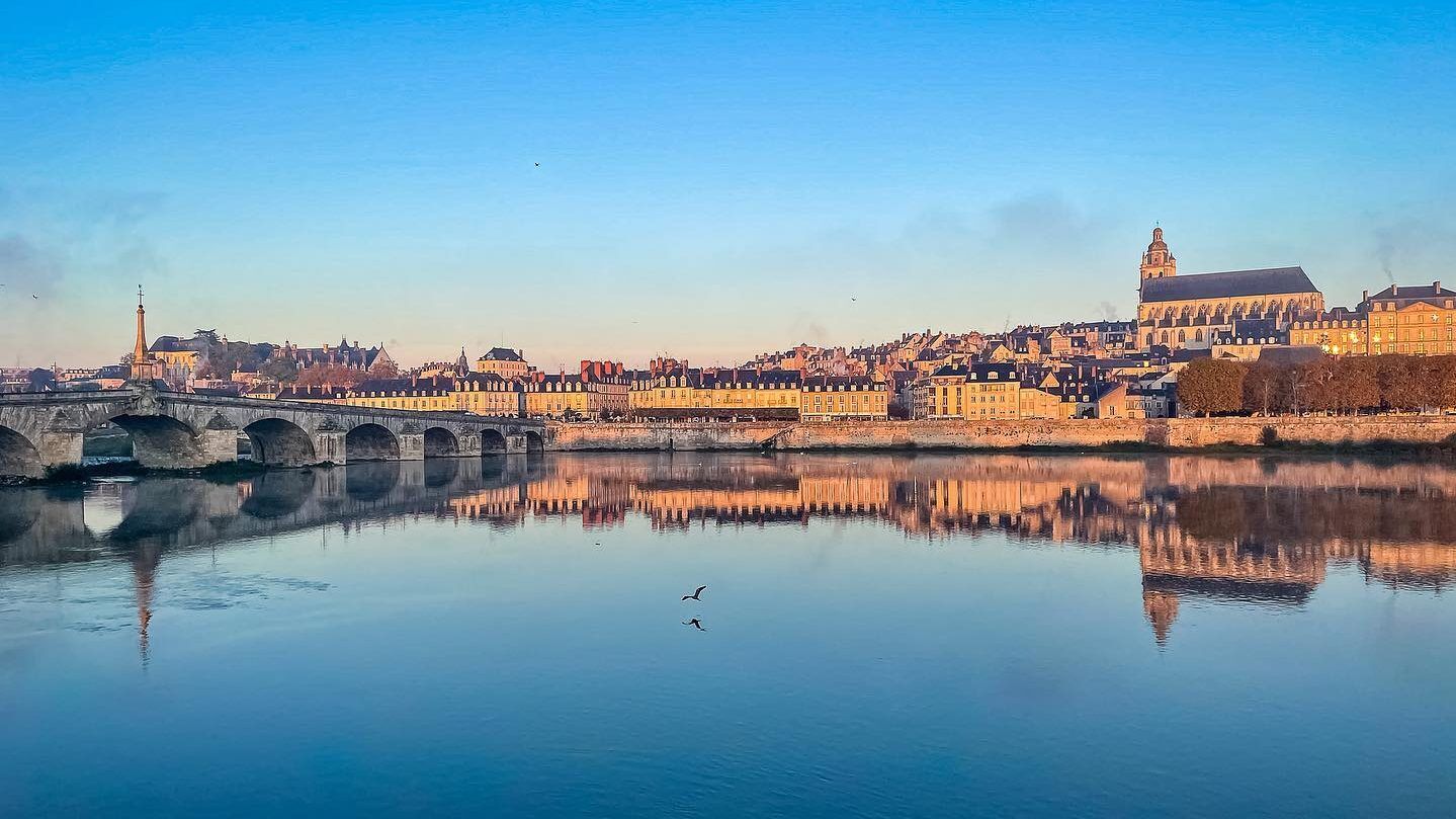 Vue sur la Loire depuis la Creusille, à Blois en Loir-et-Cher ©Jacques Paoletti