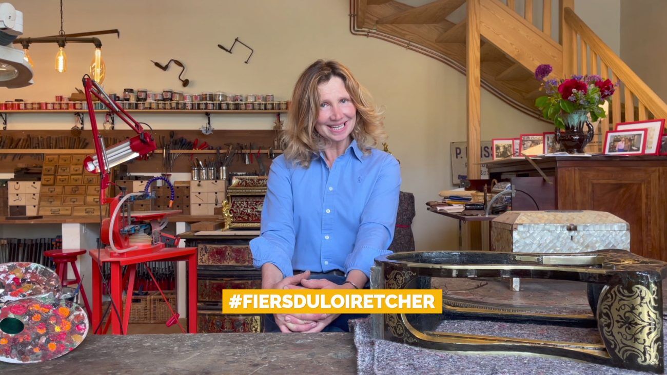 Marie Hélène Poisson - Artisan d'Art Marquetterie Boulle en Loir-et-Cher