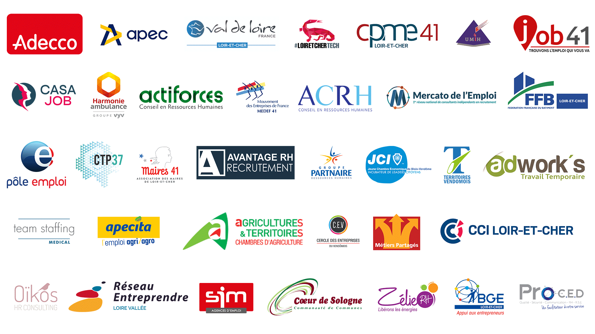 Partenaires job conjoint decembre 2022 - Loir et Cher
