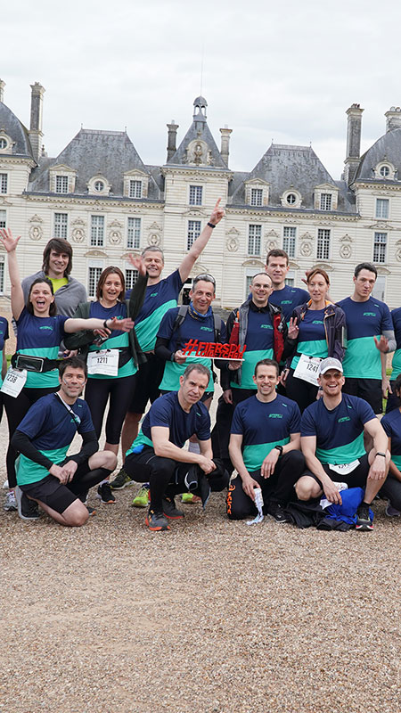 44 professionnels de santé au départ du Marathon de Cheverny