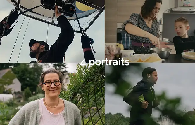 4 portraits
