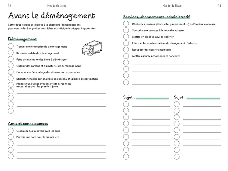 Extrait Carnet du nouvel arrivant - Todo pour Déménager en Loir-et-Cher