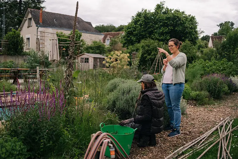Julie, passionnée en Loir-et-Cher, fondatrice de la Grange aux Savoirs-Faire à Vallières-les-Grandes