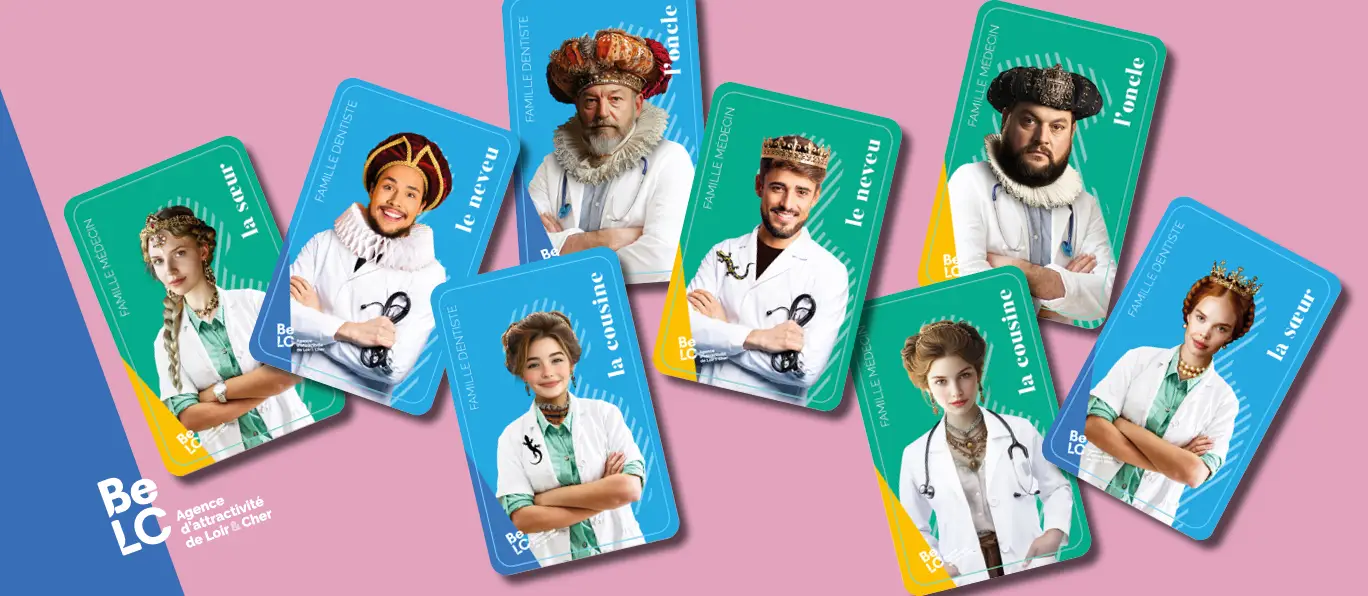 Jouez la carte de la famille - Accompagnement et opportunités pour Médecin et dentiste en Loir-et-Cher