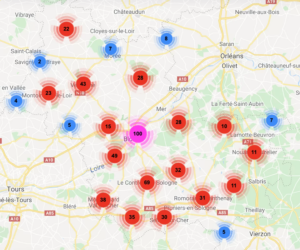 carte des fermes en loir et cher